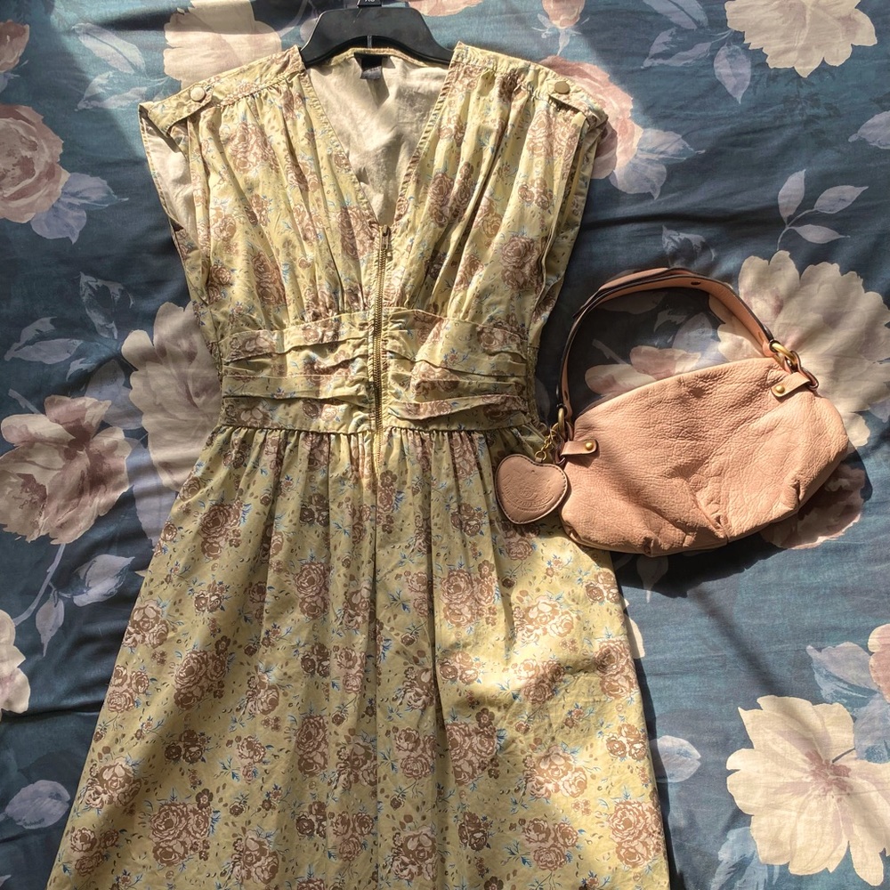 H&M Vintage Wallpaper Dress